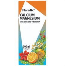 Load image into Gallery viewer, Floradix Calcium Maganesium With Zinc And Vitamin D 500mL