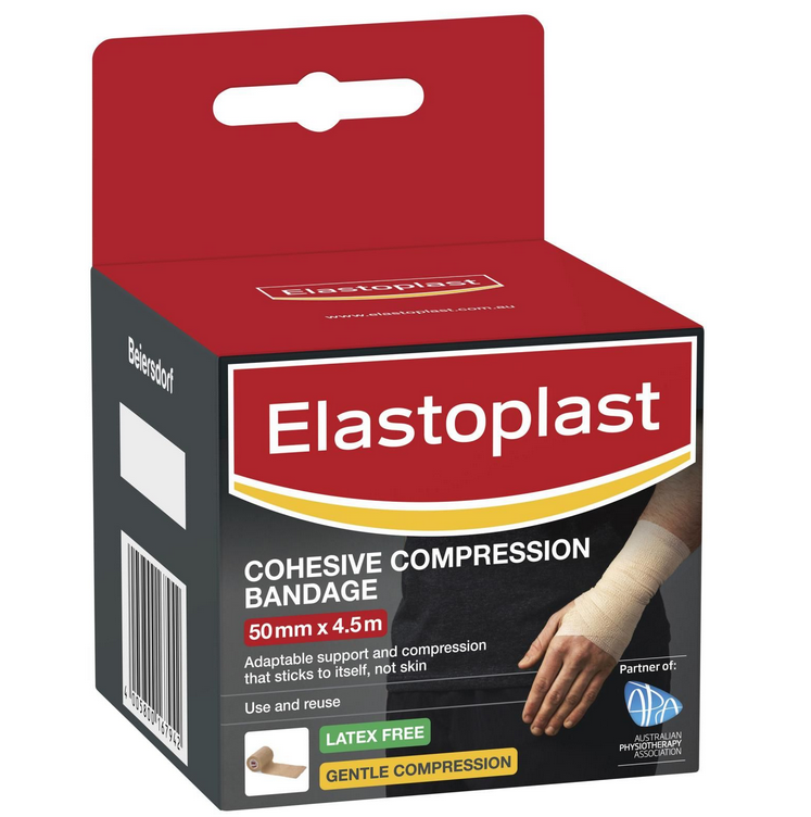 Elastoplast Sport Cohesive Compression Bandage Flesh Tone 5cm x 4.5m