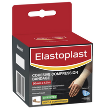 Load image into Gallery viewer, Elastoplast Sport Cohesive Compression Bandage Flesh Tone 5cm x 4.5m