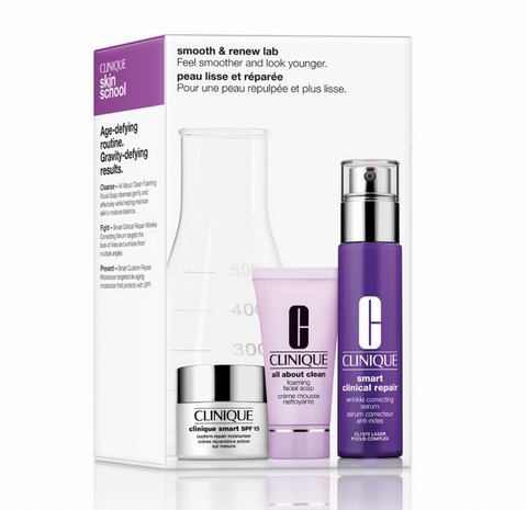 CLINIQUE Smooth & Renew Lab Set