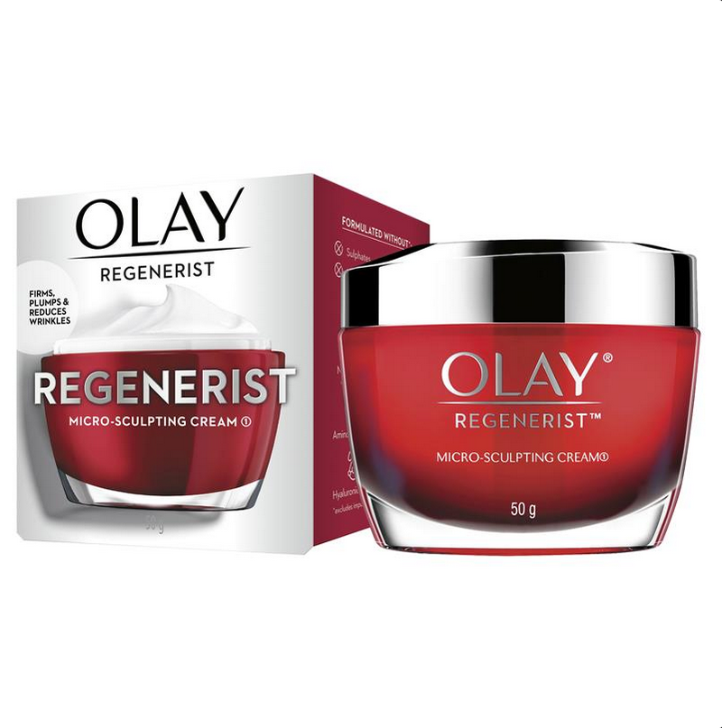 Olay Regenerist Advanced Anti-Ageing Micro-Sculpting Face Cream Moisturiser 50g