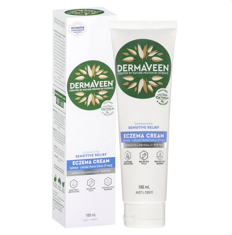 DermaVeen Sensitive Relief Eczema Cream 100mL