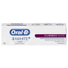Load image into Gallery viewer, Oral B 3D White Luxe Glamorous White Toothpaste 95g