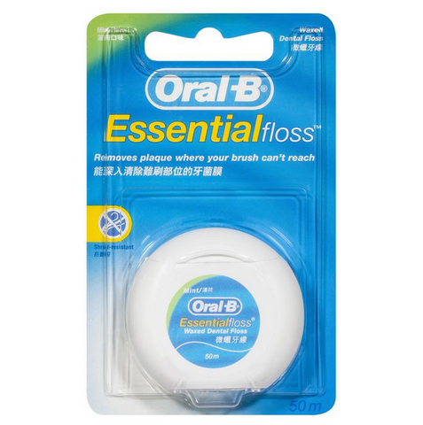 Oral B Floss Waxed Mint 50m