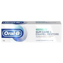 Load image into Gallery viewer, Oral B Gum Care &amp; Enamel Restore Toothpaste Smooth Mint 110g