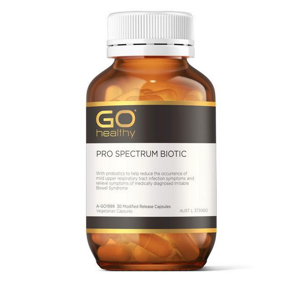 GO Healthy Pro Spectrum Biotic 30 Vege Capsules