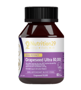 Nutrition29 Grape Seed Ultra 50,000 60 Capsules