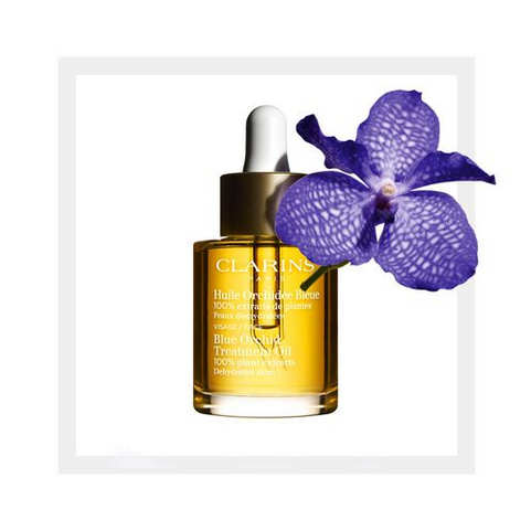 CLARINS Blue Orchid Face Treatment Oil - Dehdrated Skin 30mL