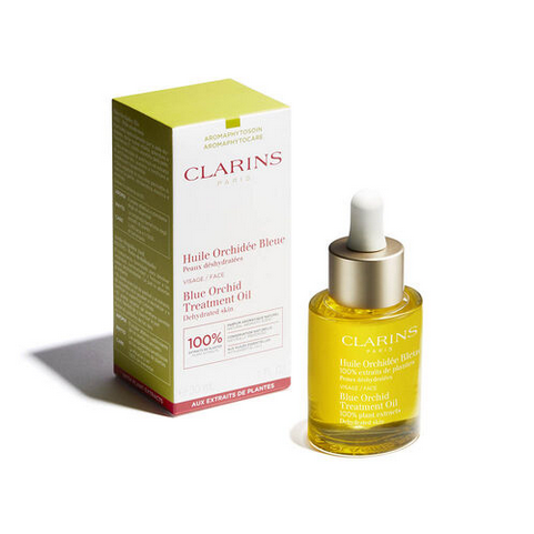 CLARINS Blue Orchid Face Treatment Oil - Dehdrated Skin 30mL