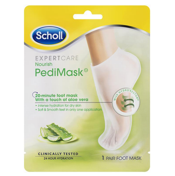 Scholl Dry Skin Aloe Vera PediMask 1 Pair