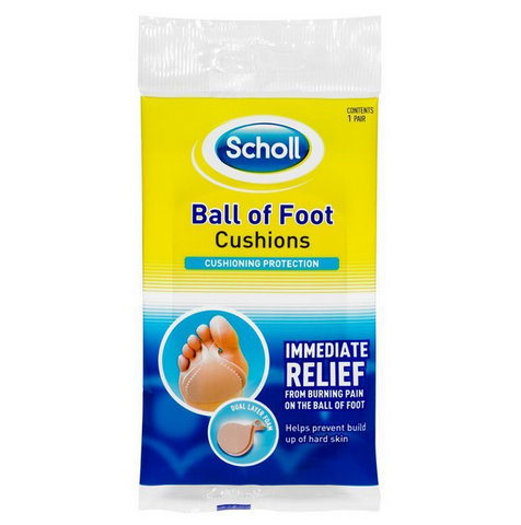 Scholl Ball of Foot Cushion Shoe Insole 1 Pair