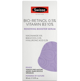 Swisse Skincare Bio-Retinol Vitamin B3 10% Renewing Booster Serum 30mL
