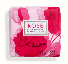 Load image into Gallery viewer, L&#39;OCCITANE Rose Perfumed Soap 50g