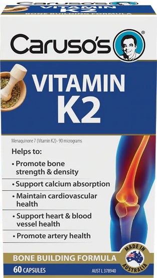 Caruso's Natural Health Vitamin K2 60 Capsules