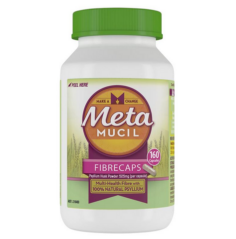 Metamucil Fibre Supplement FibreCaps 160 Capsules