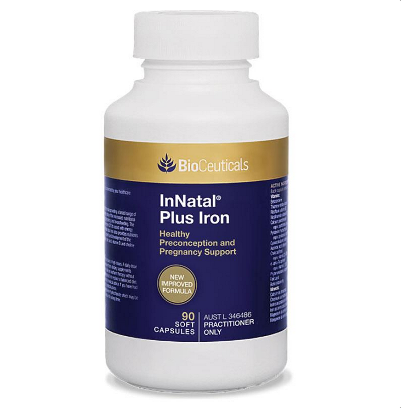 Bioceuticals InNatal Plus Iron 90 Capsules