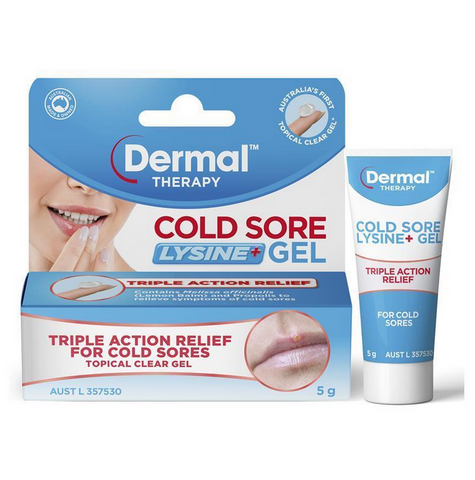 Dermal Therapy Cold Sore Lysine+ Gel 5g