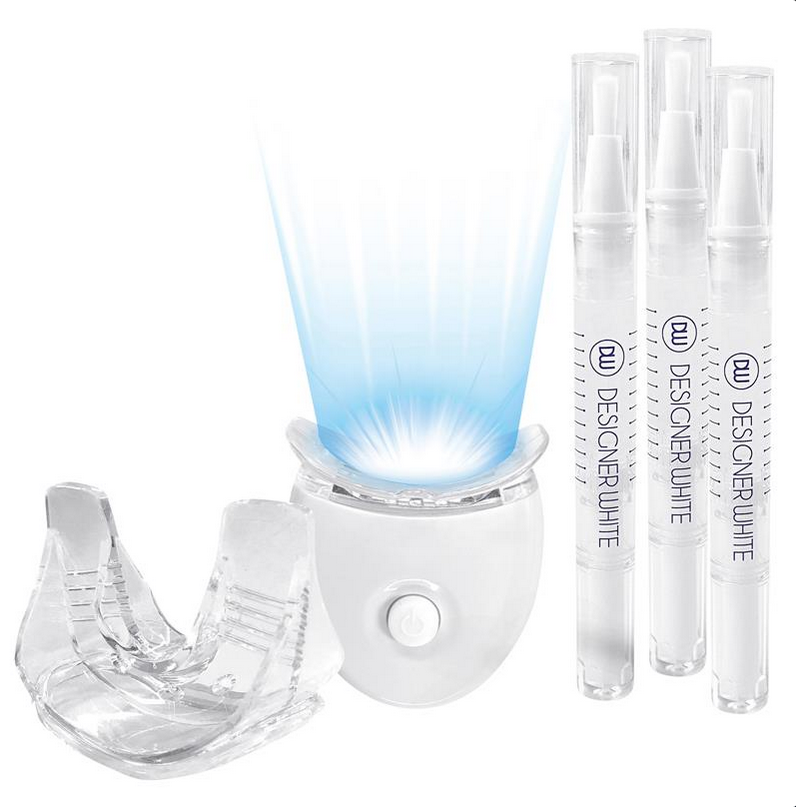 Designer White Tooth Toner Whitening Blue Light Kit (Ships May