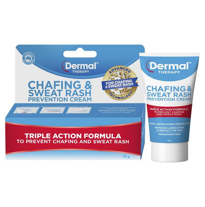 Dermal Therapy Chafing & Sweat Rash Cream 75g