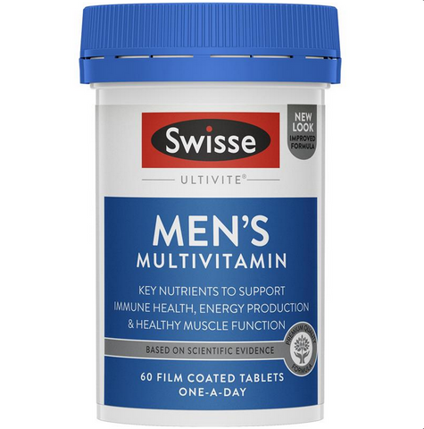 Swisse Men's Ultivite Multivitamin 60 Tablets