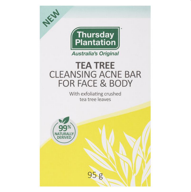 Thursday Plantation Tea Tree Cleansing Acne Bar For Face & Body 95g