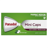 Panadol Mini Caps for Pain Relief Paracetamol 500mg 96 (LIMIT of ONE per Order)