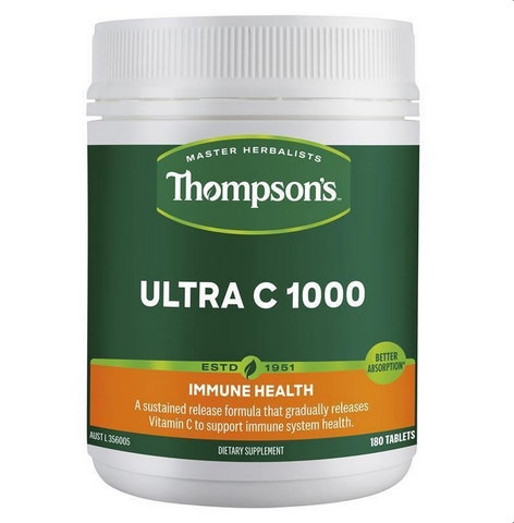 Thompson's Ultra C 1000mg 180 Tablets