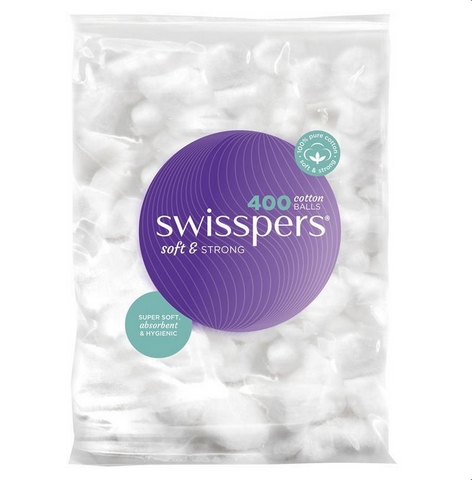 Swisspers Cotton Balls 400 Pack