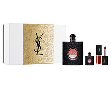 Load image into Gallery viewer, Yves Saint Laurent Black Opium Eau de Parfum 90ML 3PCS (EDP 90ML+ EDP 7.5ML+ LIPGLOSS) Set