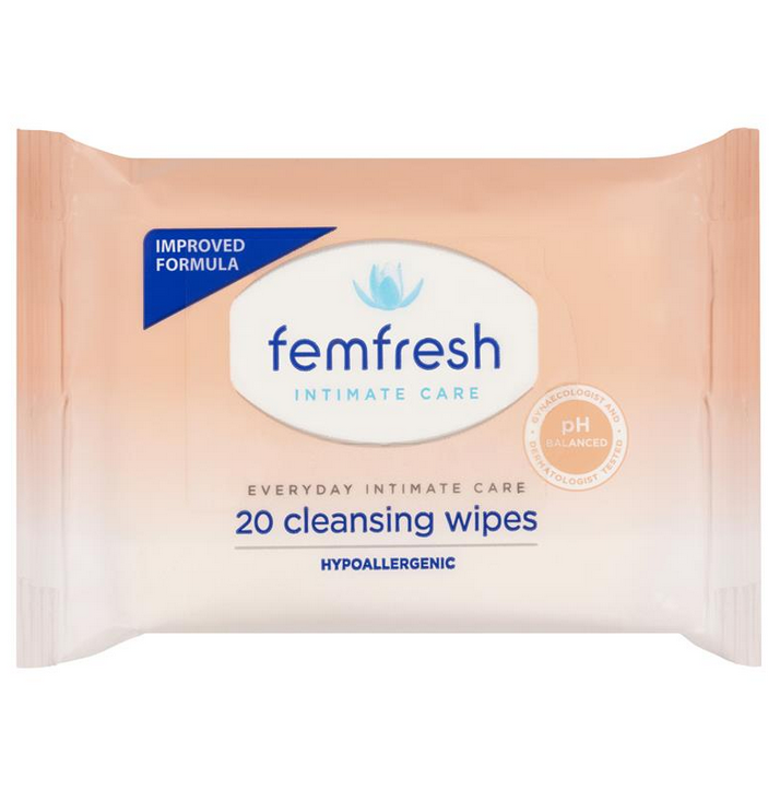 Femfresh Feminine Wipes 20 Pack