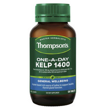 Load image into Gallery viewer, Thompson&#39;s Kelp 1400mg 120 Tablets