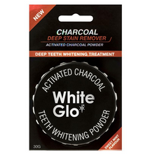 Load image into Gallery viewer, White Glo Activated Charcoal Teeth Polishing Powder 30g