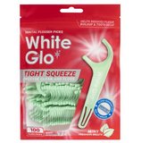 White Glo Flossers Tight Fit Mint 100 Pack