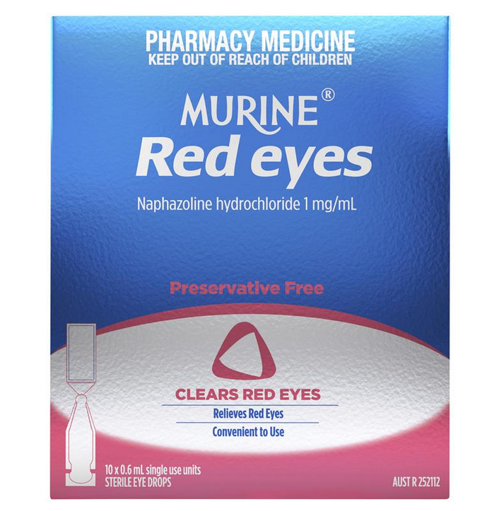 Murine Red Eyes 0.6mL 10 Vials (Limit ONE per Order)