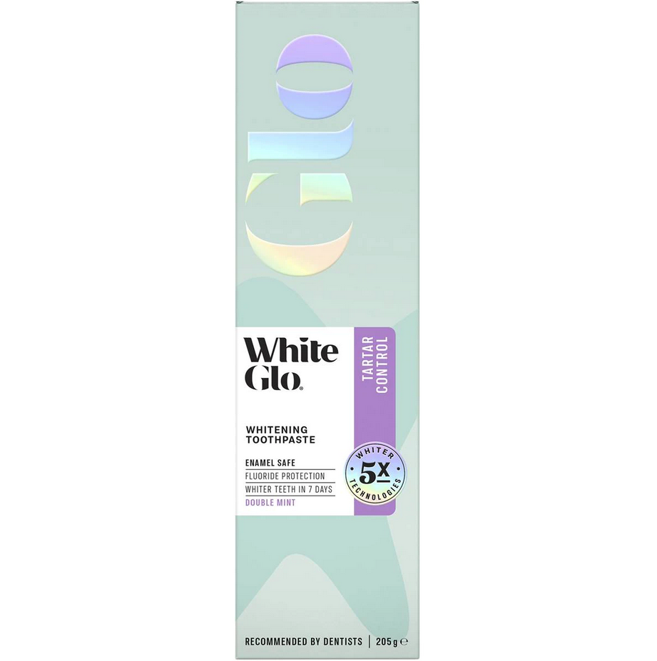 White Glo Tartar Control Whitening Toothpaste 205g
