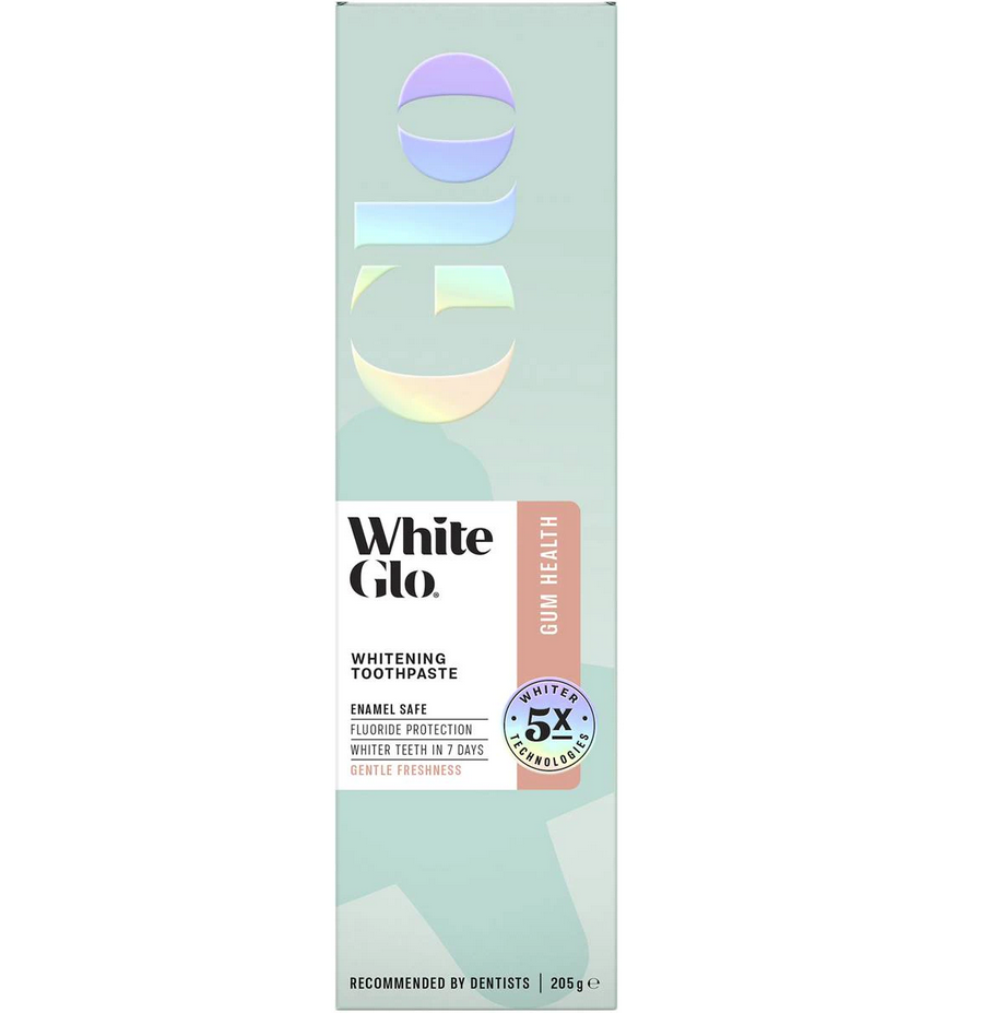 White Glo Whitening Toothpaste Gum Health 205g