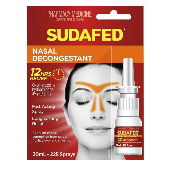 Sudafed Nasal Decongestant Spray 20mL (Limit ONE per Order)