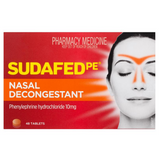 Sudafed PE Nasal Decongestant 48 Tablets (Limit ONE per Order)