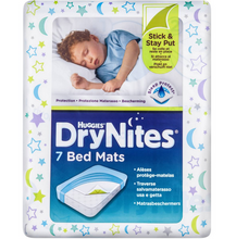Load image into Gallery viewer, Huggies Drynites Bed Mats 7 Pack