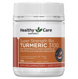 Healthy Care Super Strength Bio Turmeric 3100 100 Capsules