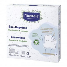 Load image into Gallery viewer, Mustela BIO 100% Cotton Eco-Wipes Recharge x6