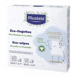 Mustela BIO 100% Cotton Eco-Wipes Recharge x6