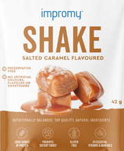 Load image into Gallery viewer, Impromy Shake Salted Caramel 42g Sachet - Membership Number Required