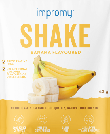 Impromy Shake Banana 42g Sachet - Membership Number Required