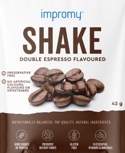 Impromy Shake Double Espresso 42g Sachet - Membership Number Required