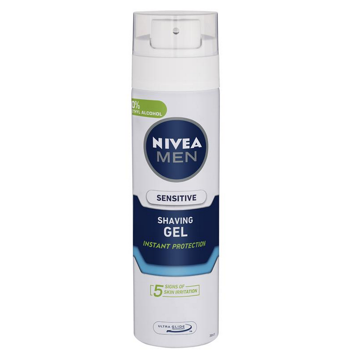 NIVEA MEN Sensitive Shaving Gel Instant Protection 200mL