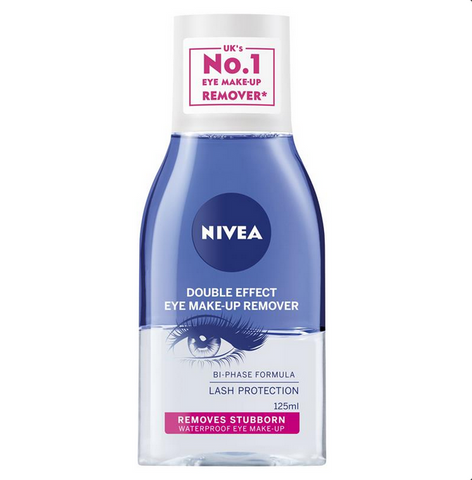 NIVEA Daily Essentials Double Effect Eye Makeup Remover 125mL