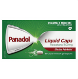 Panadol Liquid Capsules 80 Capsules (Limit ONE per Order)