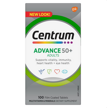 Load image into Gallery viewer, Centrum Advance 50+ 100 Tablets