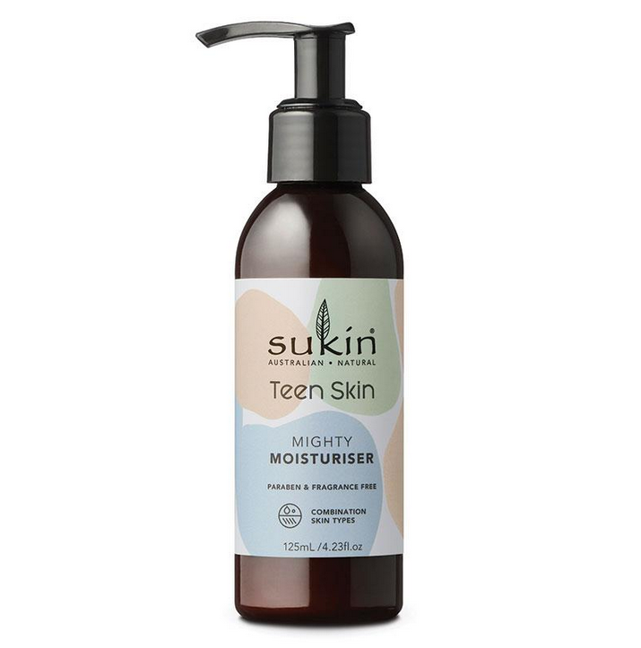 Sukin Teen Skin Mighty Moisturiser 125mL Pump